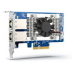 QNAP Dual-port Baset 10GBE Network Expansion Card - QXG-10G2T