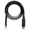 QNAP USB To 35MM 18M Console Cable - CAB-CONSOLE-UPJ-1M8