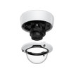 Pelco SRXP4-3V10-EMD-IR 2MP IR surveillance camera dome lens and sensor closeup