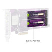 QNAP Dual M.2 22110/2280 PCIE SSD Expansion - QM2-2P-244A