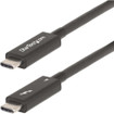 QNAP 2.0M Thunderbolt 3 Type-c 40GBPS - CAB-TBT320M-40G-LINTES