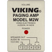 Viking M2W Paging Amplifier 2W 110dB Key Phone Loud Ring
