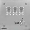 VoIP Stainless Steel Handsfree Speaker Phone  Vandal Resistant 14 Gauge Louvered Stainless Steel  Flush Mount with Included Rough-In Box or Surface Mount with an Optional VE-5x5 with Enhanced Weather Protection (EWP)