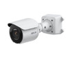 SRXP4-3V10-EBT-IR Pelco infrared security camera bracket and connectivity ports closeup