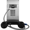 VoIP Vandal Resistant Stainless Steel Panel Phone with Keypad  Auto Dialer and Relay Control with Enhanced Weather Protection (EWP)