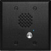 VoIP Black Entry Phone with Blue LED  Flush Mounts in Double Gang Box or Surface Mount with an Optional VE-5x5