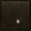 Viking Electronics VOIP Black Entry Phone with Blue LED Flush Mounts in Double Gang - E-60-BK-IP