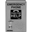 ADA Compliant Stainless Steel Vandal Resistant  Emergency Phone with Dialer and Voice Announcer  Surface Mount Only with Enhanced Weather Protection (EWP) with CE Mark