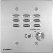 VoIP Stainless Steel Handsfree Speaker Phone  Vandal Resistant 14 Gauge Louvered Stainless Steel  Flush Mount in a Standard Double Gang Box or Surface Mount with an Optional VE-5x5