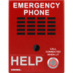 Viking IP Emergency Phone with HD Video Red Surface Mount - X-1605