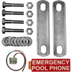 Viking Mounting Kit for E-30 Pool Phone - VE-MOUNT