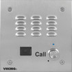 VoIP Stainless Steel Handsfree Phone with Dialer  Analog Color Video Camera  Flush Mount with the included Rough-In Box or Surface Mount with an Optional VE-5x5 with Enhanced Weather Protection (EWP)