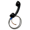 Viking Handset 6 Wire Black with 36in. in. Armored Cable - Q171270