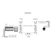 Pelco FTD4M1ST 4-Channel Fiber Data Transmitter