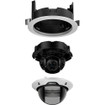 Pelco SRXE4P-8V9-EMD-IR1 compact dome surveillance camera mounted ceiling installation