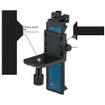 Bosch Wall/ceiling Mounting Bracket KIT FOR ZX3 Black - MB3-B