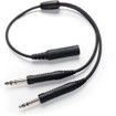 Bosch Double Side Headset PTT 6FOOT (18M) Cord A6M Connector - PH-44R6-GPI