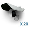Bosch WEATHER PROTECTOR FOR AUTODOME 7100I - PROTECTS AGAINST RAIN DIRT AND SUN - STY - NDA-7100-WP