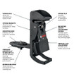 Bosch Indoor Camera Mount - universal wall/ceiling grid for 6-inch 4.5 kg max load - TC9210US