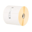 Zebra Label Paper 4x3in ; DT Z-Perform 1000D Value Uncoated Permanent Adhesive 3in core - 10000302