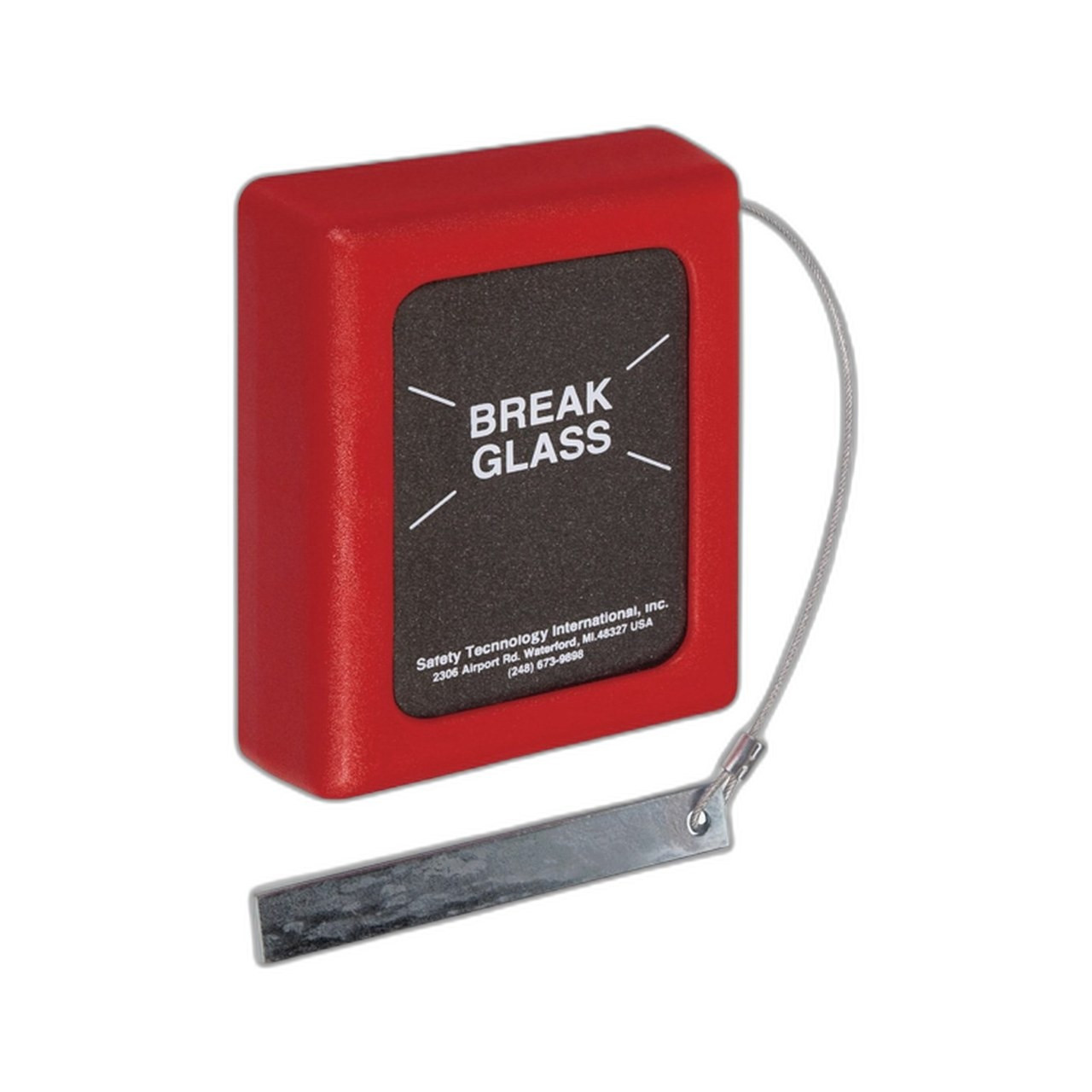 Sti Key Block Image STI STI-6700 Medium Keybox Break Glass Emergency Key Storage