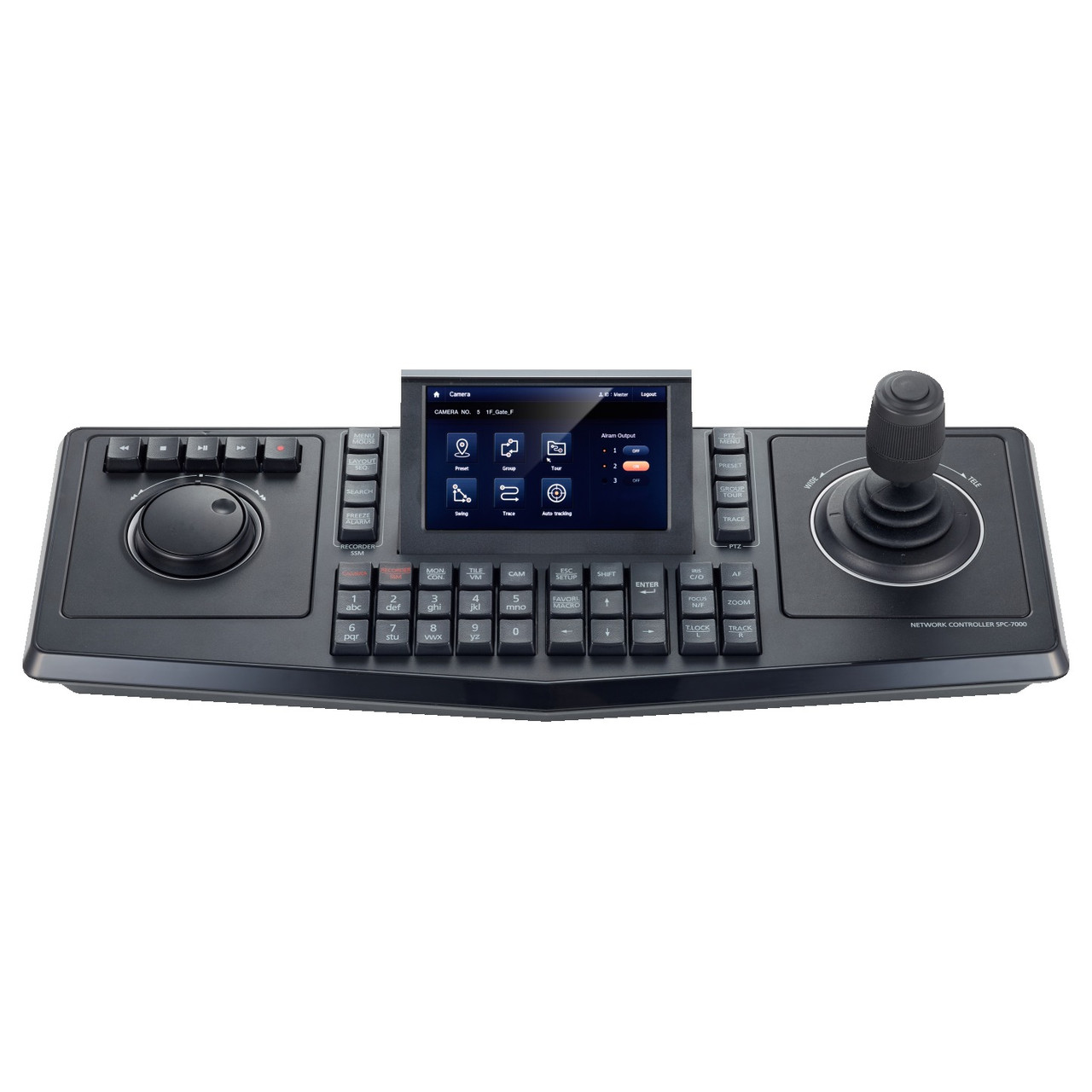 Hanwha SPC-7000 Touch Display PTZ Control Keyboard