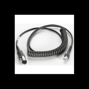 Zebra Cable VC5090 USB Cable LS22XX/LS34XX coiled 9inch extended rugged amphenol conn - 25-71918-01R