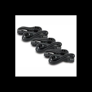 APC by Schneider Electric Power Cord Kit (6 ea) C19 to C20 (90 degree) 1.8m - AP98896F