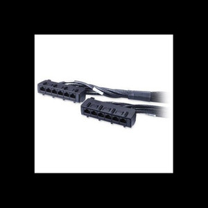 APC Data Distribution Cable CAT6 UTP CMR 6XRJ-45 Black 13FT (3.9M) - DDCC6-013