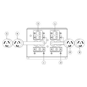 Vertiv POD 2 L6-30R 2 6-20R - PD2-108