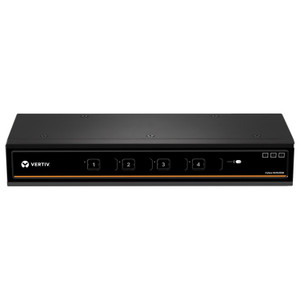 Vertiv CYBEX 4PORT 2HEAD SECURE KVM W/ BOTH DP DVI-I INPUT TAA COMP - SC945XP-001