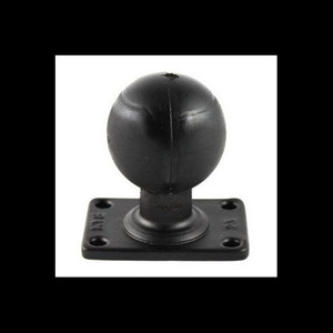 Zebra Accessory RAM rectangular base with 2.25inch rubber ball - MT4510