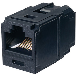 Panduit CAT6A RJ45 8POSITION 8WIRE BLK - CC6X88BL