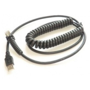 Datalogic CAB-467 USB Type A Coiled Cable 3.6m (view 3)