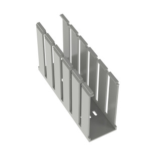 Panduit SLOTTED DUCT PVC2X5X6LGRY - G2X5LG6