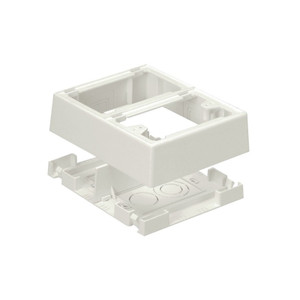Panduit SINGLE GANG POWER RATED 2PC - JBP1IW