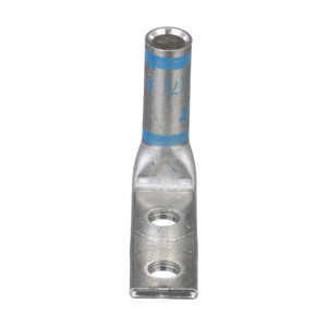 Panduit COPPER COMPRESSION LUG 2 HOLE #6 4.8MM - LCDX6-10AF-L