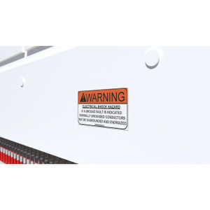 Panduit SOLAR LABEL 2X4 RATED MAX P - PPS0204BLPS2-L