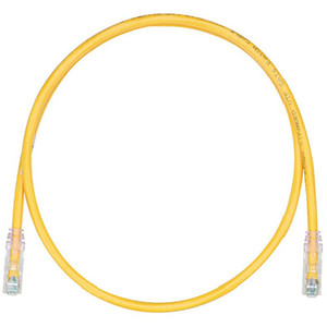 Panduit 25PK 3FT COPPER PATCH CORD CAT6A YELLOW S/FTP CABLE NC/NR - STP6X3YL-Q