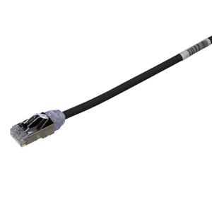 Panduit 3M CAT6A BLACK 28AWG UTP PATCH CORD CM/LSZH NC/NR - UTP28X3MBL