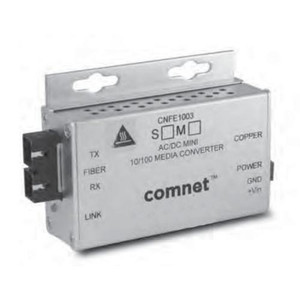 Comnet COMMERCIAL 100MBPS MEDIA CONVTR SC CONNECTOR MM 2 FBR PS INCL - CWGE2SCM2