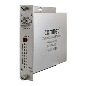 Comnet 8 Channel Contact Mapping RX 1 Fiber SM Conformal Coating Available **WHILE - FDC8RS1