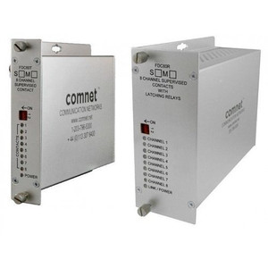 Comnet 8-Channel Digitally Encoded Video Receiver mm 1 fiber - FVR801M1
