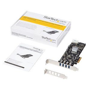 StarTech ADD Four USB 3.0 Ports With Four - PEXUSB3S44V
