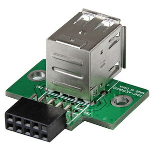 StarTech 2 Port USB Motherboard Header Adapter - USBMBADAPT2