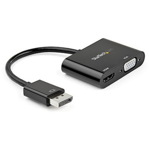 StarTech 2-IN-1 Displayport 1.2 (HBR2) TO HDMI 2.0 - DP2VGAHD20
