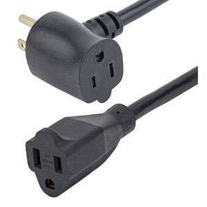 StarTech 3FT Piggyback Power Extension Cord - PAC1023