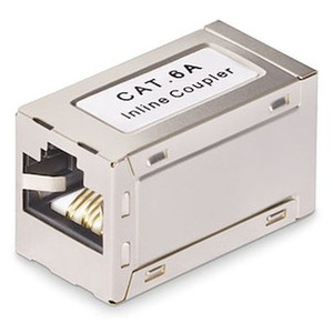 StarTech Shielded RJ45 Coupler Inline - IN-CAT6A-COUPLER-S1