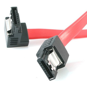 StarTech These Right-angle Serial ATA Cables - LSATA12RA1