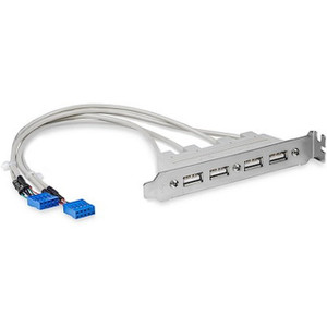 StarTech Provides Four USB Port Connections TO A - USBPLATE4
